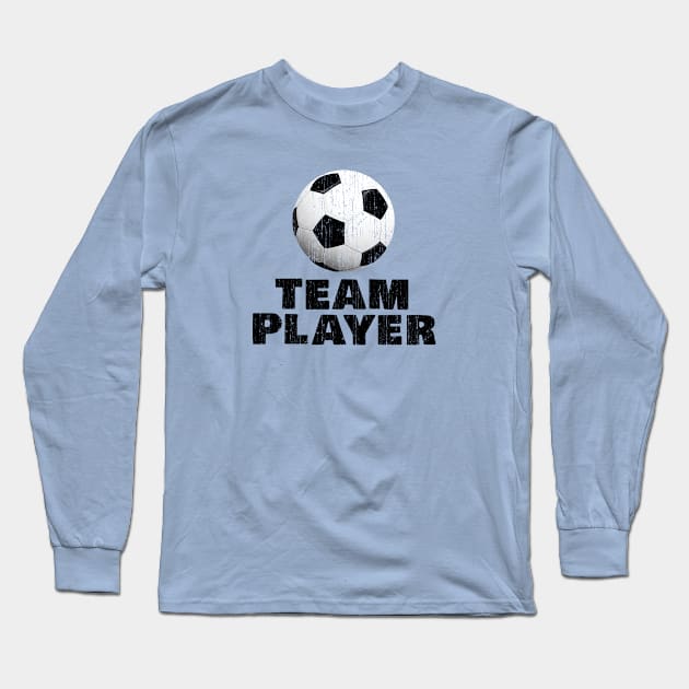 Soccer team player Long Sleeve T-Shirt by SW10 - Soccer Art